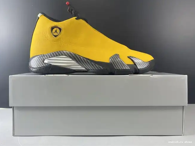 Rep AIR BQ3685-706 JORDAN RETRO 14 GOLD UNIVERSITY 0426